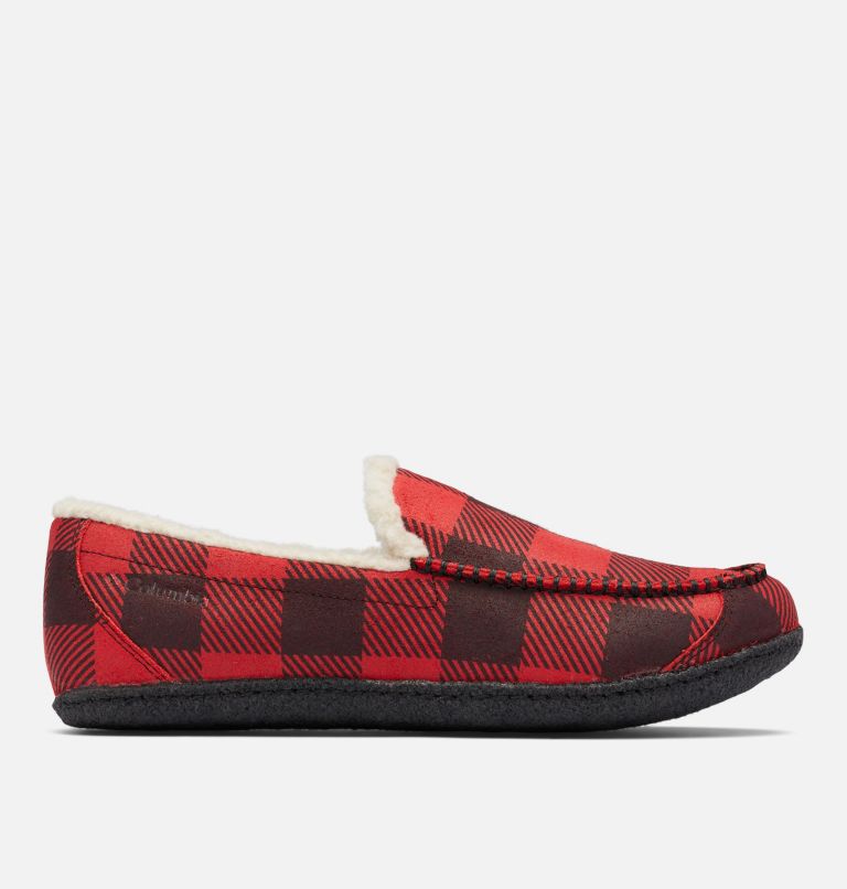Men's Fairhaven Slipper, Color: Mountain Red, Black, image 1