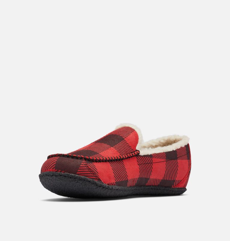 Men's Fairhaven Slipper, Color: Mountain Red, Black, image 6