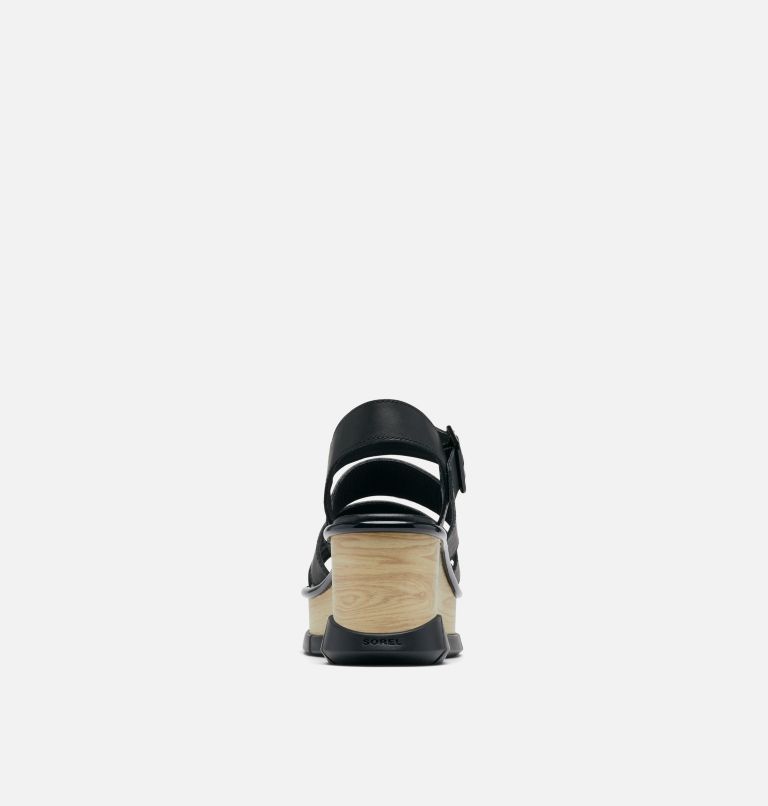 Women's Joanie III Ankle Strap Wedge Sandal, Color: Black, Black, image 3