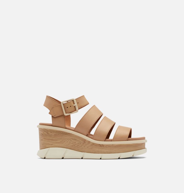 JOANIE� III ANKLE STRAP | 247 | 10.5, Color: Honest Beige, Chalk, image 1