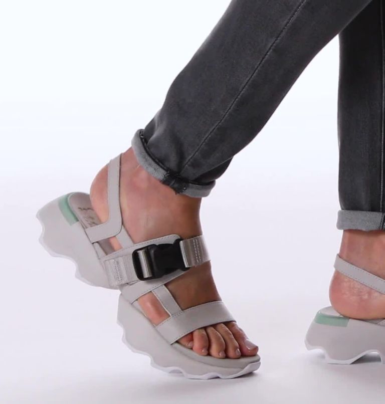 Kinetic Impact Sling sportliche Sandale für Frauen, Color: Moonstone, Crushed Blue