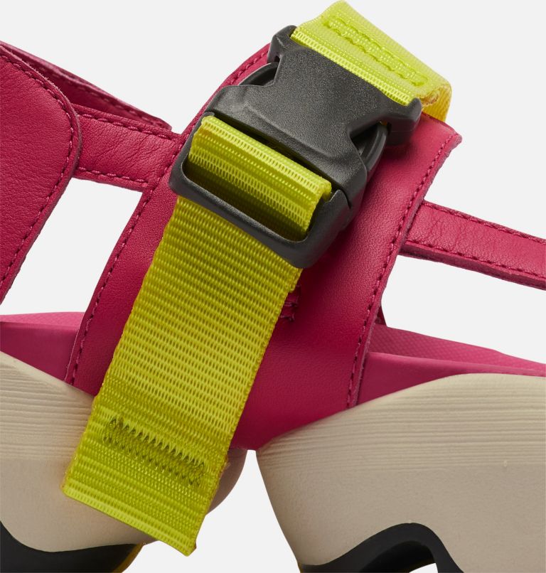 Women's Kinetic Impact Sling Sandal, Color: Cactus Pink, Jet, image 7
