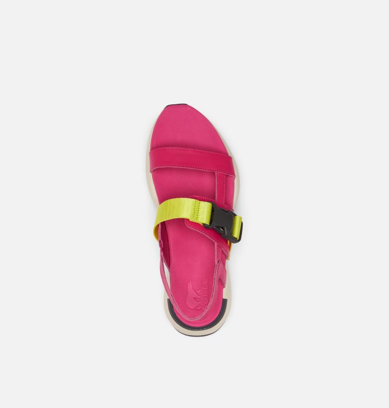 Women's Kinetic Impact Sling Sandal, Color: Cactus Pink, Jet, image 5