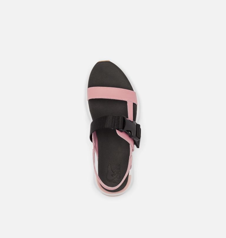 Women's Kinetic Impact Sling Sporty Sandal, Color: Eraser Pink, White, image 5