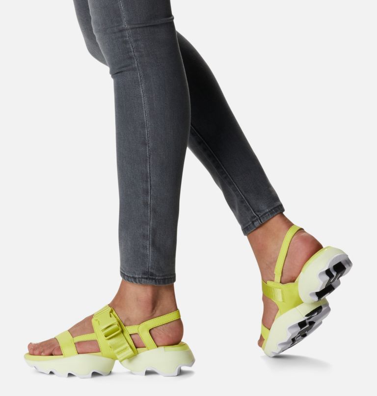 Thumbnail: Women's Kinetic Impact Sling Sandal, Color: Bolt, White, image 8