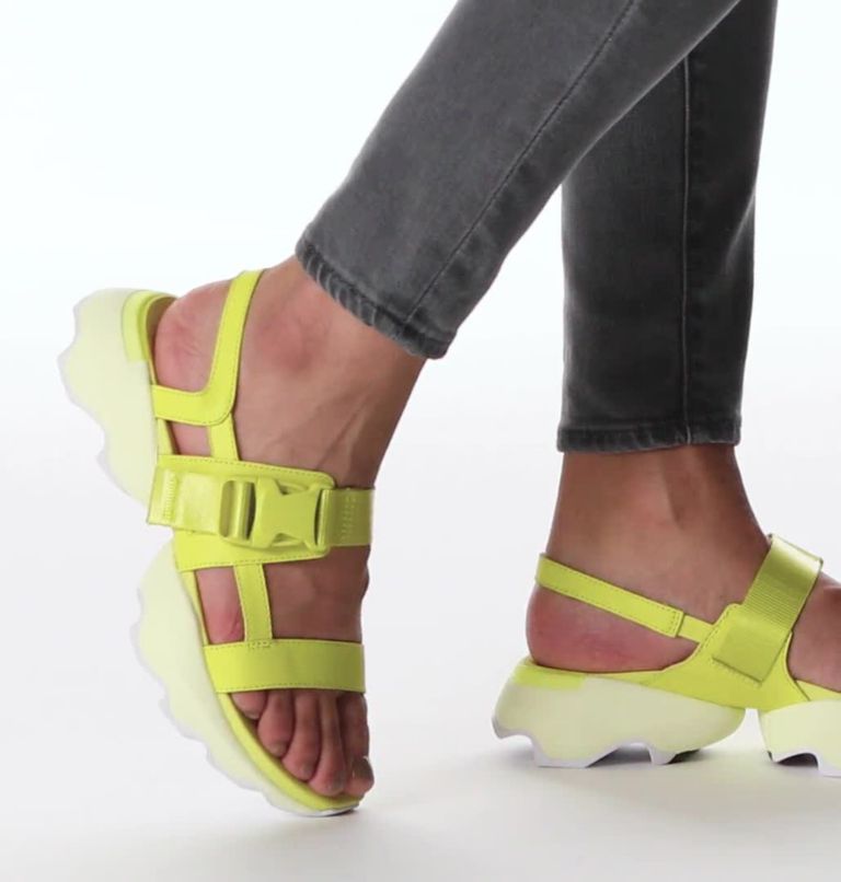 Thumbnail: Women's Kinetic Impact Sling Sandal, Color: Bolt, White, image 2