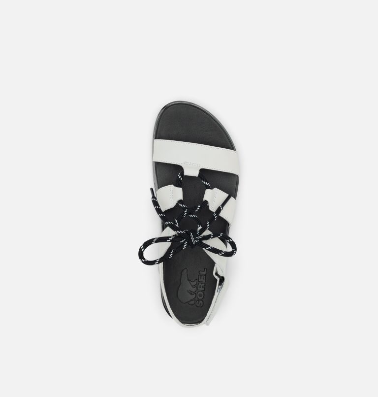 Thumbnail: Sandale à lacets Roaming pour les femmes, Color: White, Black, image 5