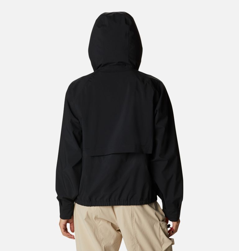 Cropped shop waterproof jacket