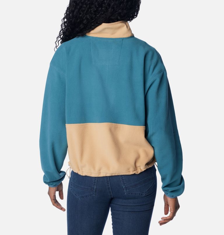 Veste Polaire Casual Back Bowl Femme, Color: Cloudburst, Canoe, Salmon Rose, image 2