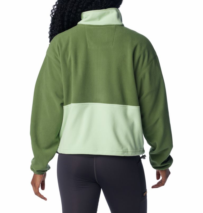 Forro polar casual Back Bowl para mujer, Color: Canteen, Sage Leaf, Apricot Fizz, image 2