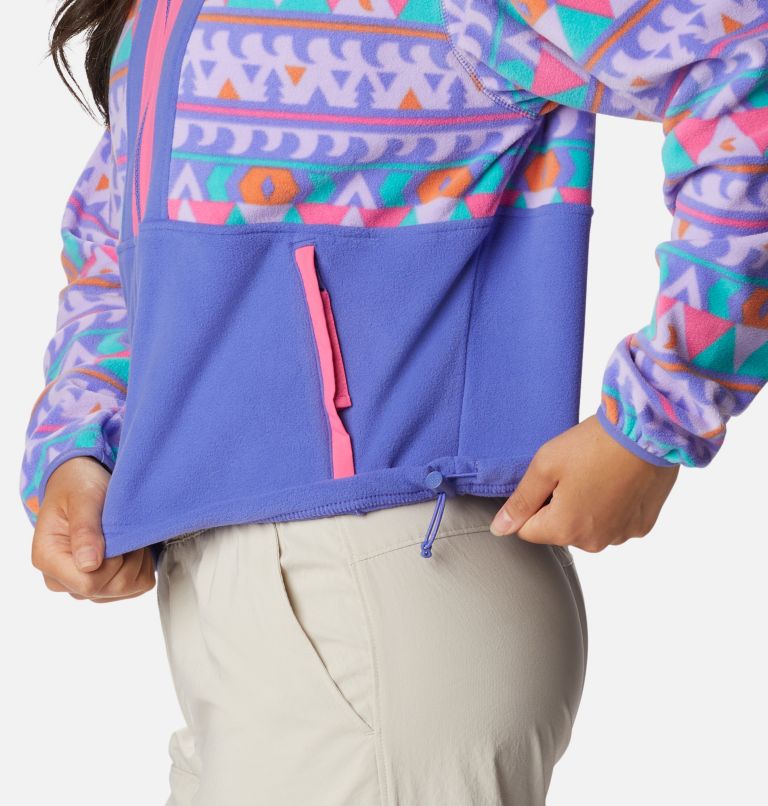 W Back Bowl Fleece | 546 | L, Color: Purple Lotus, Camp Blanket, image 6