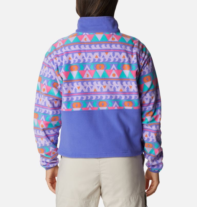 W Back Bowl Fleece | 546 | L, Color: Purple Lotus, Camp Blanket, image 2