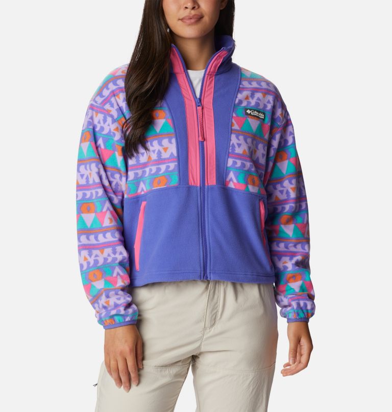 W Back Bowl Fleece | 546 | L, Color: Purple Lotus, Camp Blanket, image 1