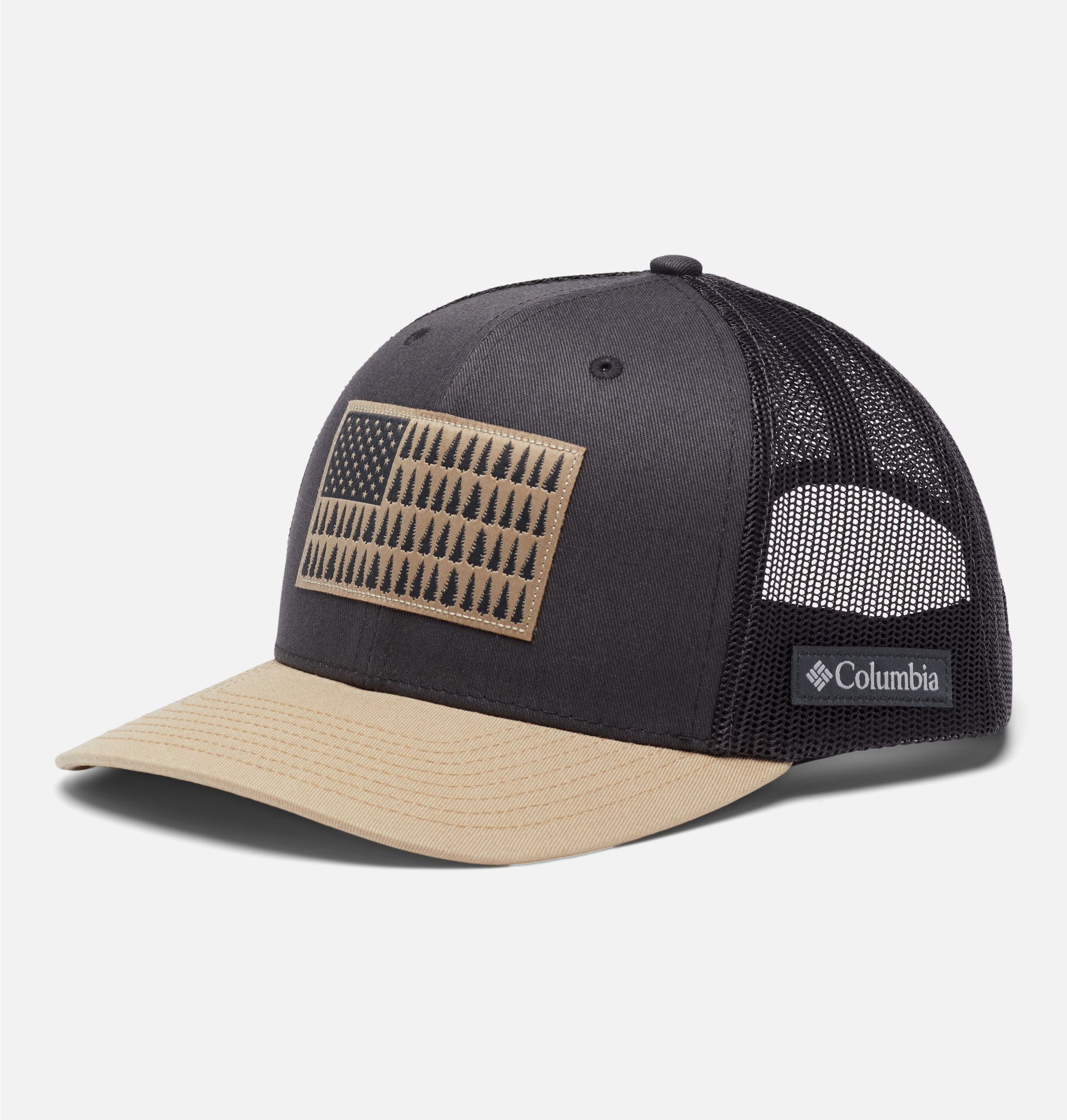 Columbia Tree Flag Mesh Snapback - High Crown