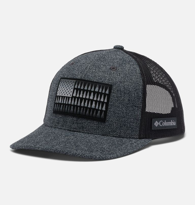 Columbia Tree Flag Mesh Snap Back -High | 028 | O/S, Color: Grill Heather, image 1