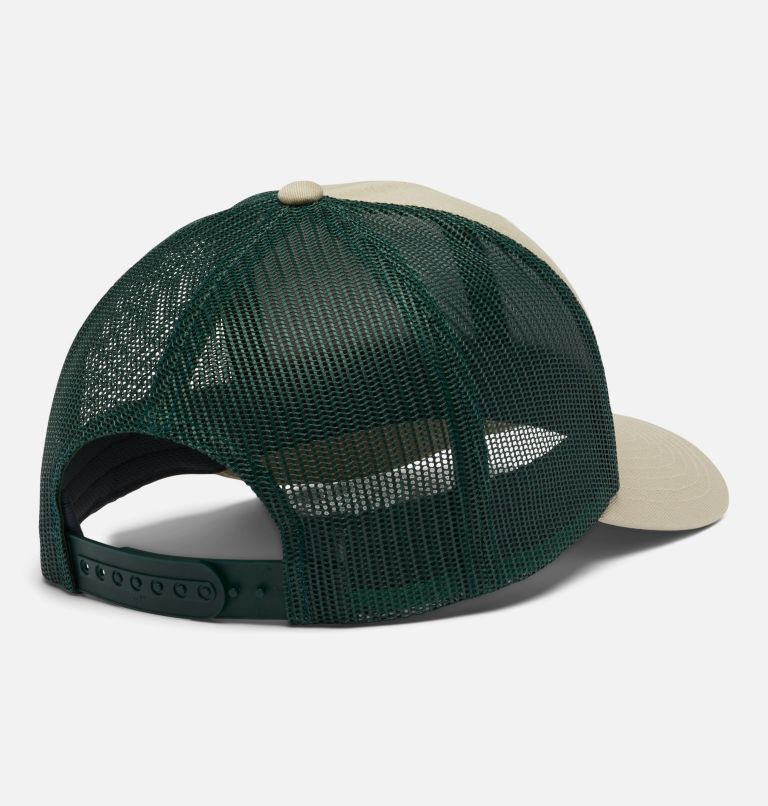 Thumbnail: Columbia Tree Flag Mesh Snap Back -High | 271 | O/S, Color: Ancient Fossil, Spruce, Pride Tree Flag, image 2