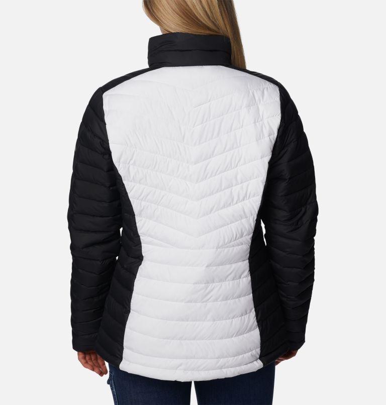 Women's Slope Edge Jacket, Color: White, Black, image 2