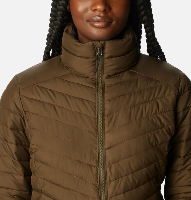Women's Slope Edge Jacket, Color: Olive Green, image 4