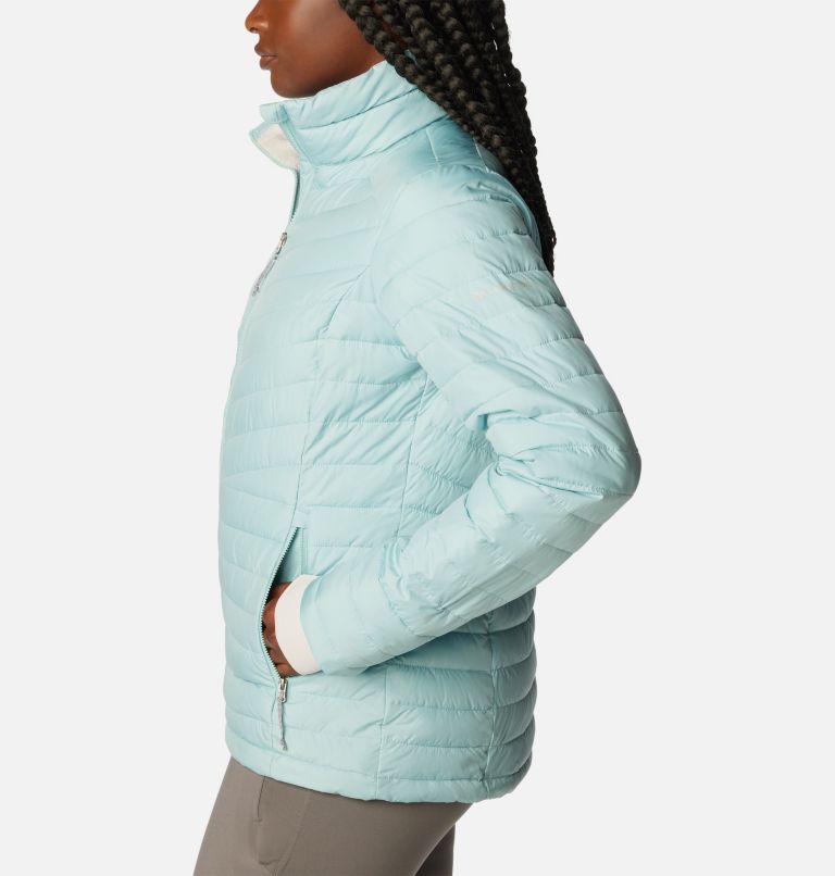 Thumbnail: Women's Slope Edge Jacket, Color: Aqua Haze, image 3