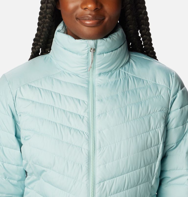 Thumbnail: Women's Slope Edge Jacket, Color: Aqua Haze, image 4