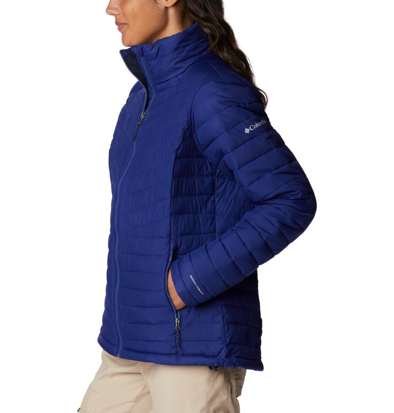 Women's Slope Edge Jacket, Color: Dark Sapphire, image 3