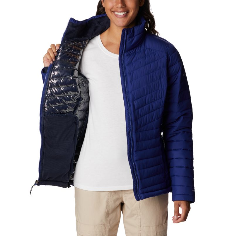Women's Slope Edge Jacket, Color: Dark Sapphire, image 5