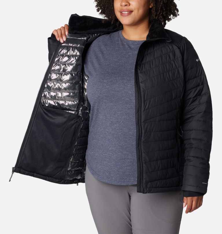 Women's Slope Edge Jacket - Plus Size, Color: Black, image 5
