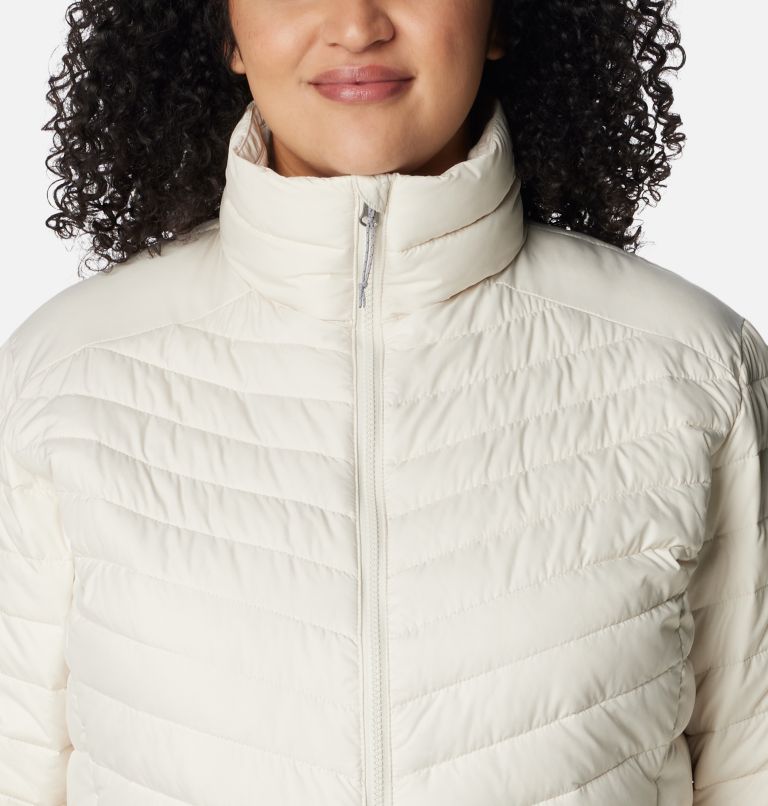Thumbnail: Women's Slope Edge Jacket - Plus Size, Color: Chalk, image 4
