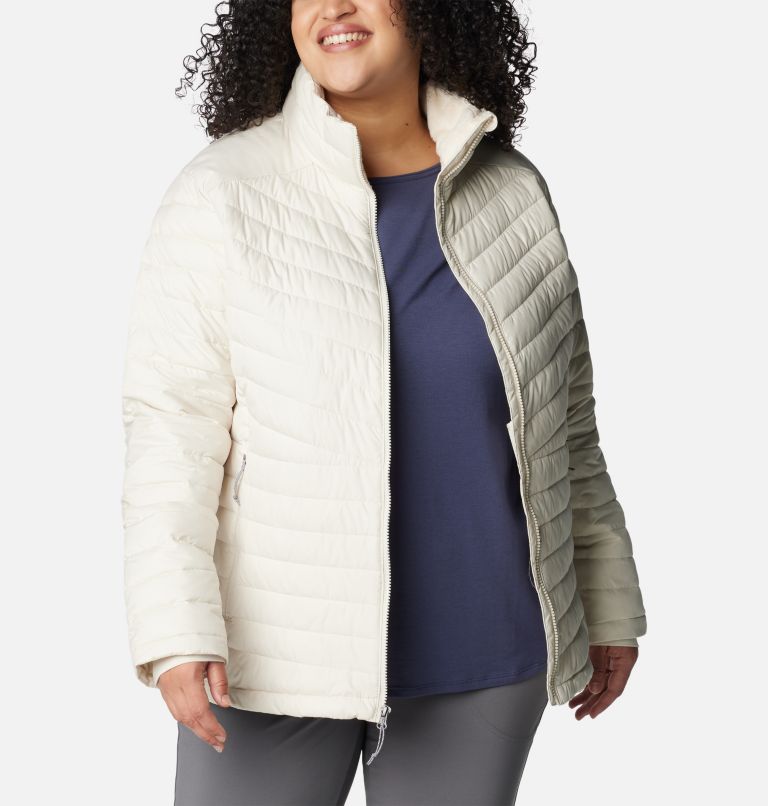 Thumbnail: Women's Slope Edge Jacket - Plus Size, Color: Chalk, image 8