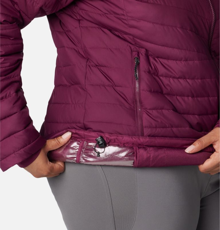 Women's Slope Edge Jacket - Plus Size, Color: Marionberry, image 7