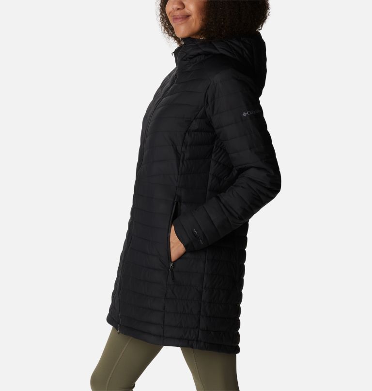 Manteau mi-long Slope Edge pour femme, Color: Black, image 3