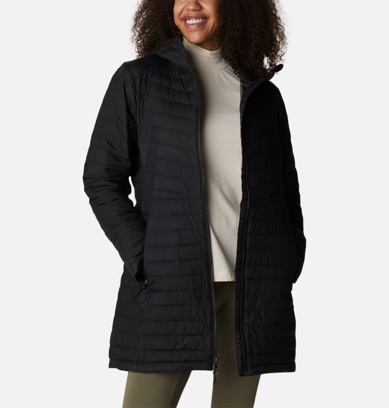 Manteau mi-long Slope Edge pour femme, Color: Black, image 8