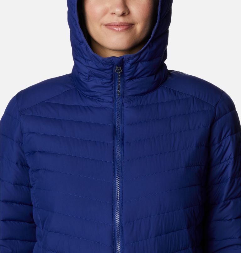 Women's Slope Edge Mid Jacket, Color: Dark Sapphire, image 4
