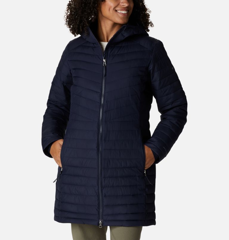 Women's Slope Edge Mid Jacket, Color: Dark Nocturnal