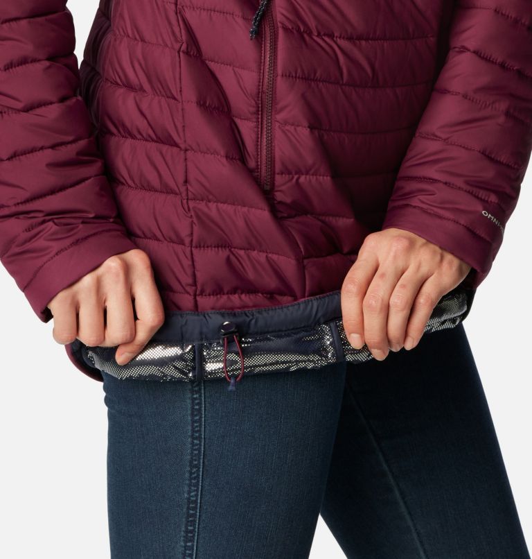 Thumbnail: Women's Slope Edge Mid Jacket, Color: Marionberry, image 7
