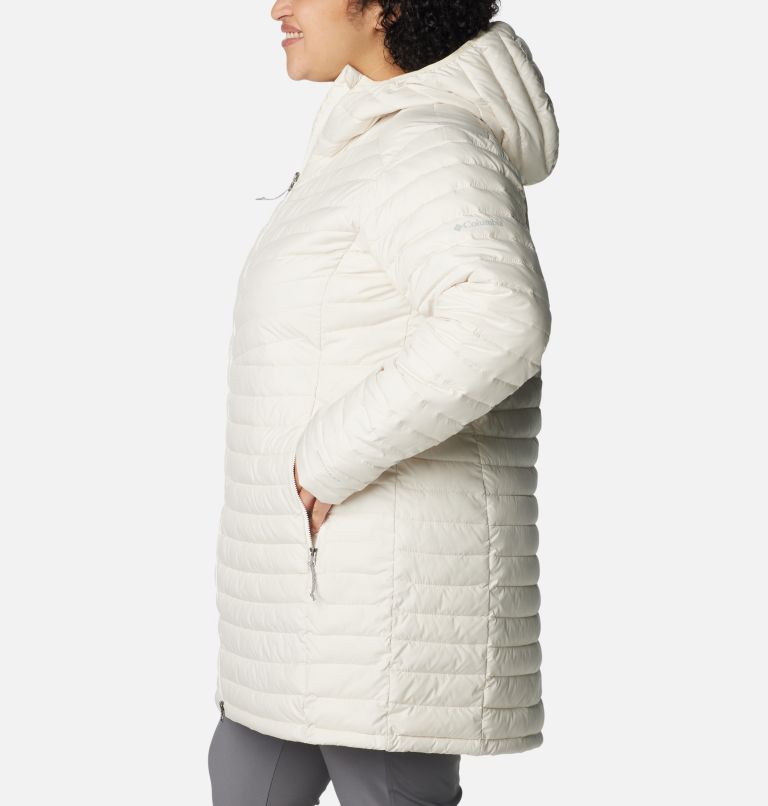 Thumbnail: Women's Slope Edge Mid Jacket - Plus Size, Color: Chalk, image 3