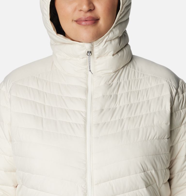 Women's Slope Edge Mid Jacket - Plus Size, Color: Chalk, image 4