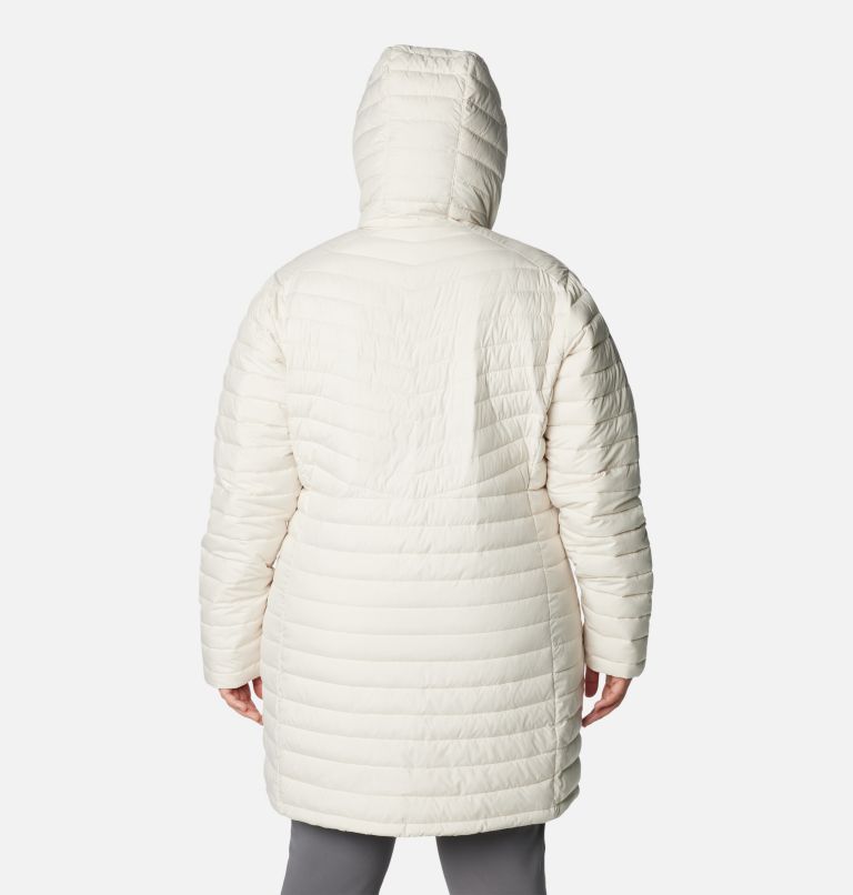 Manteau mi-long Slope Edge pour femmes – Grandes tailles, Color: Chalk, image 2