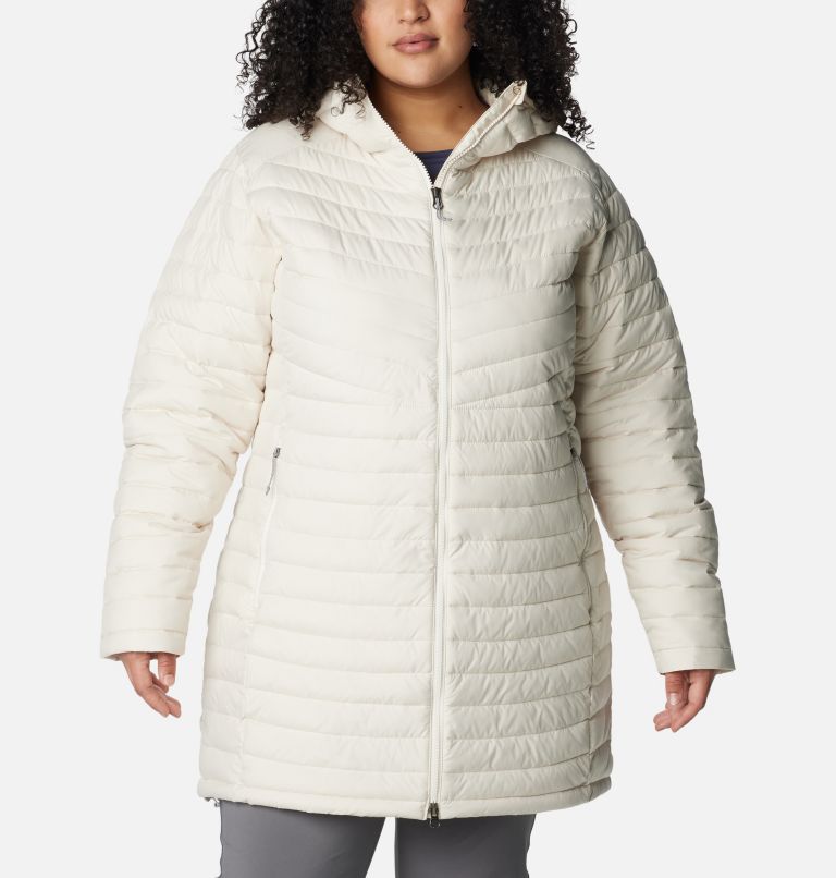 Women's Slope Edge Mid Jacket - Plus Size, Color: Chalk, image 1