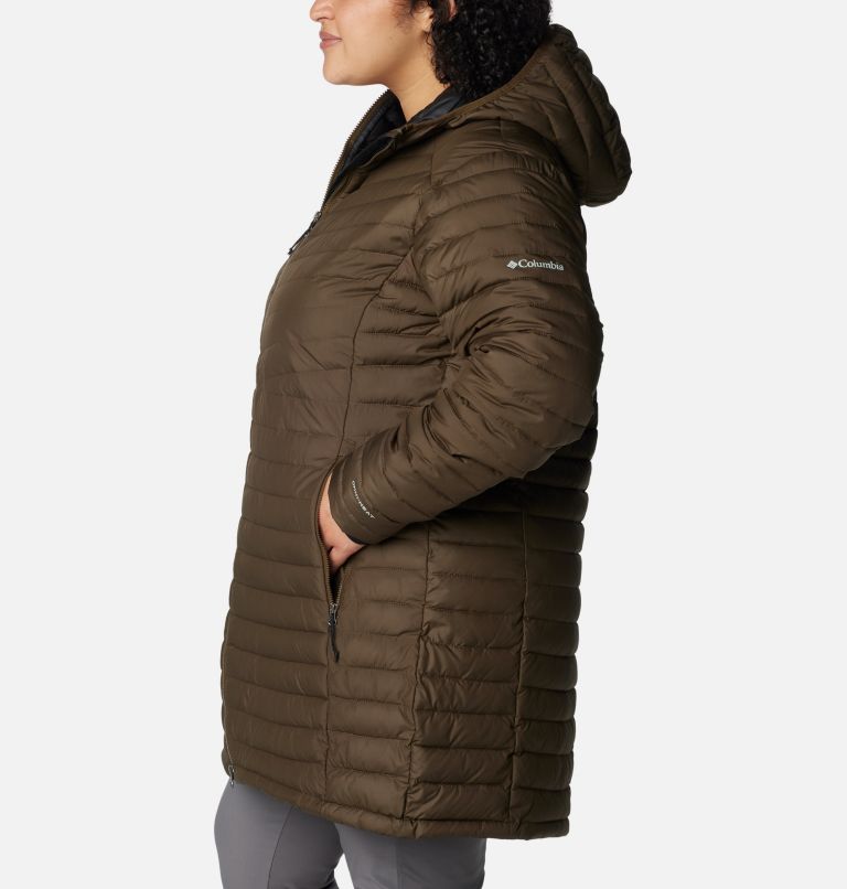 Women's Slope Edge Mid Jacket - Plus Size, Color: Olive Green, image 3
