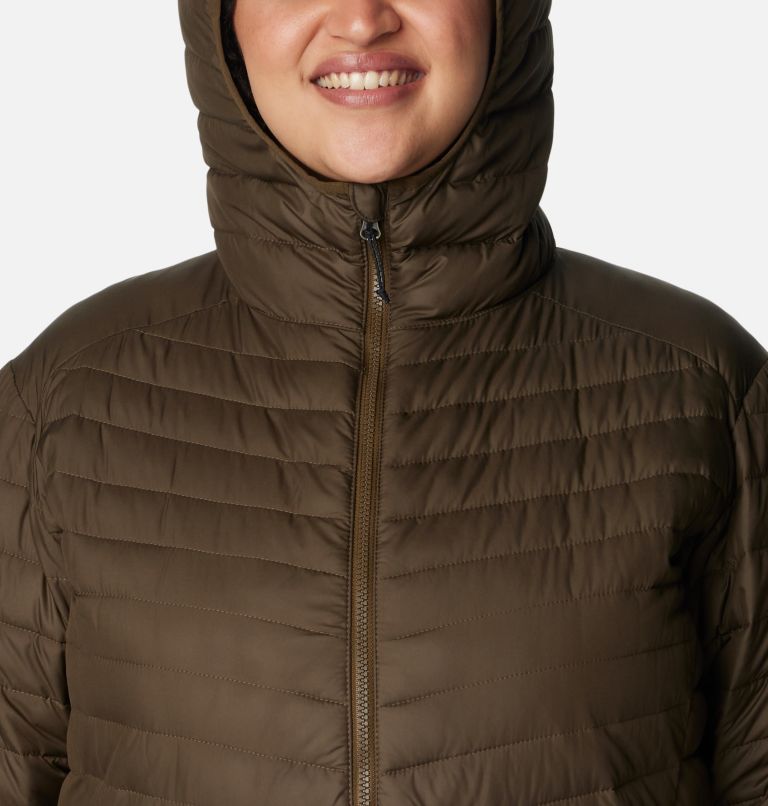 Women's Slope Edge Mid Jacket - Plus Size, Color: Olive Green, image 4