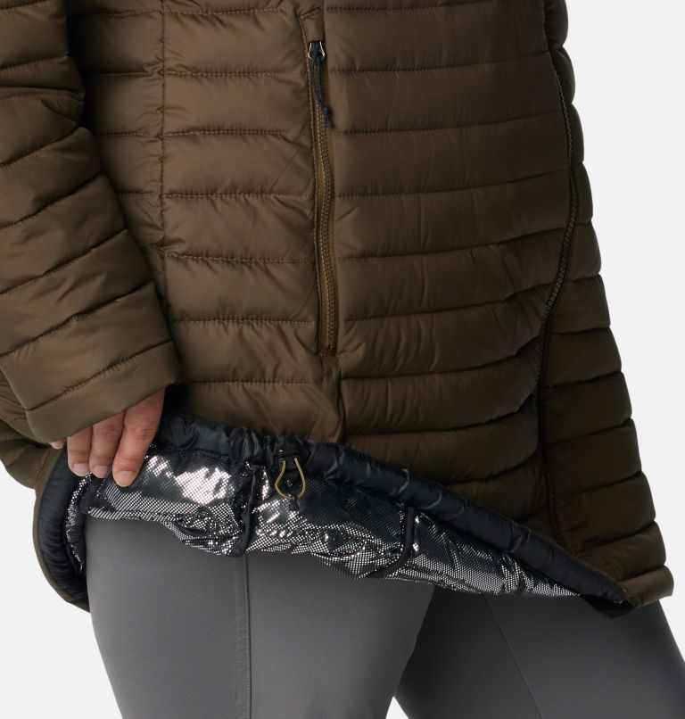 Women's Slope Edge Mid Jacket - Plus Size, Color: Olive Green, image 7