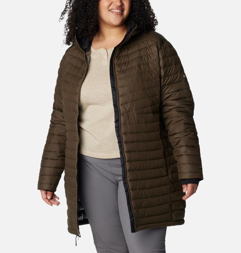 Women's Slope Edge Mid Jacket - Plus Size, Color: Olive Green, image 8