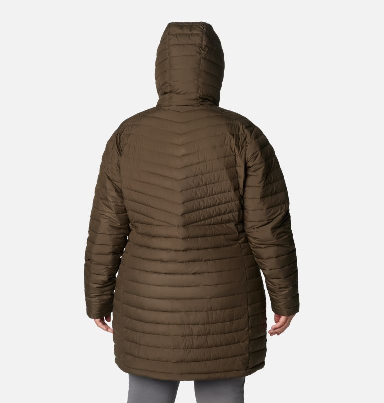 Women's Slope Edge Mid Jacket - Plus Size, Color: Olive Green, image 2