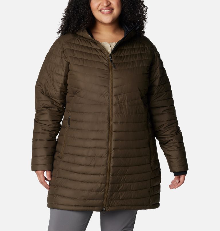 Women's Slope Edge Mid Jacket - Plus Size, Color: Olive Green, image 1