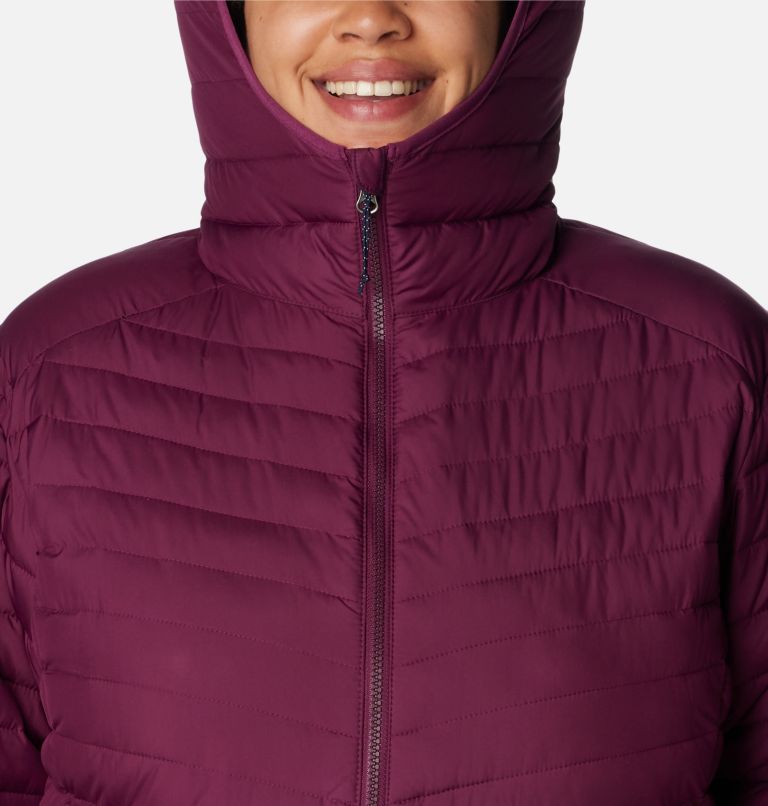 Women's Slope Edge Mid Jacket - Plus Size, Color: Marionberry, image 4