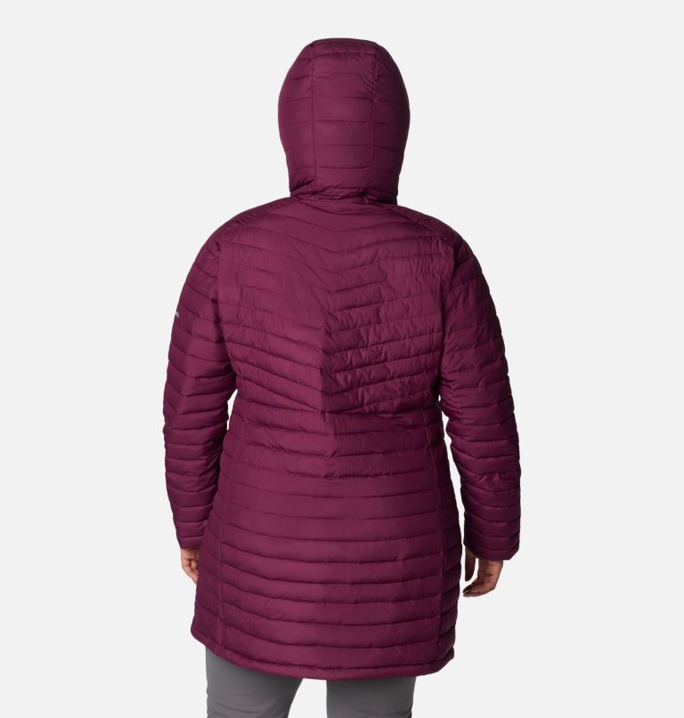 Women's Slope Edge Mid Jacket - Plus Size, Color: Marionberry, image 2