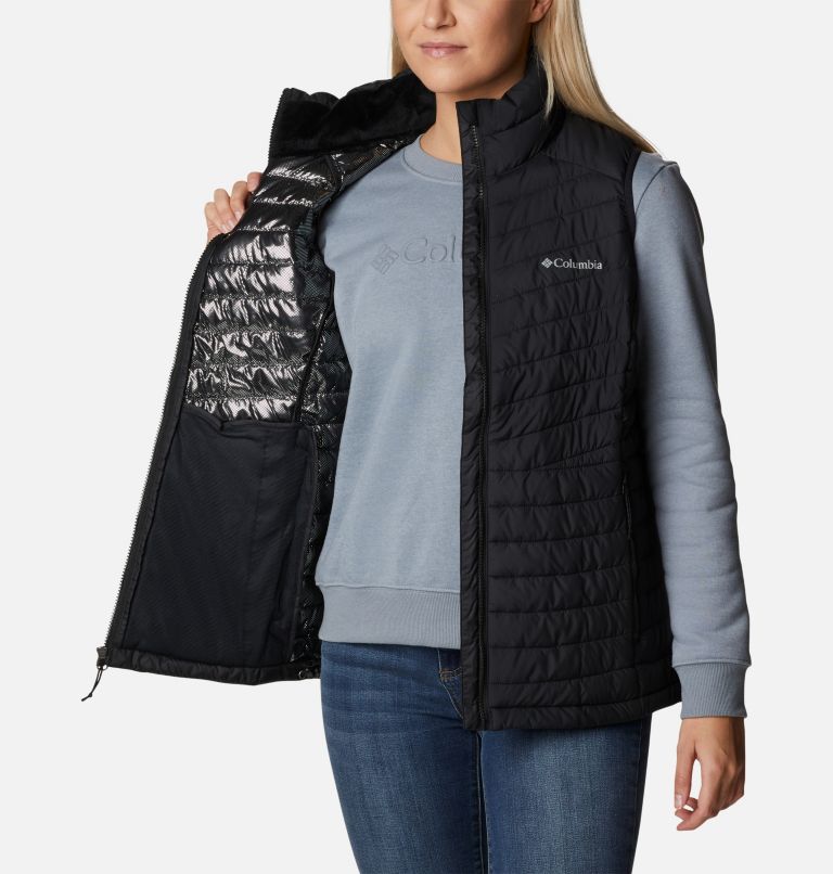 Women's Slope Edge Vest, Color: Black, image 5