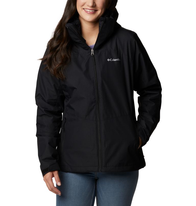 Women's Gulfport Interchange Jacket, Color: Black, image 1