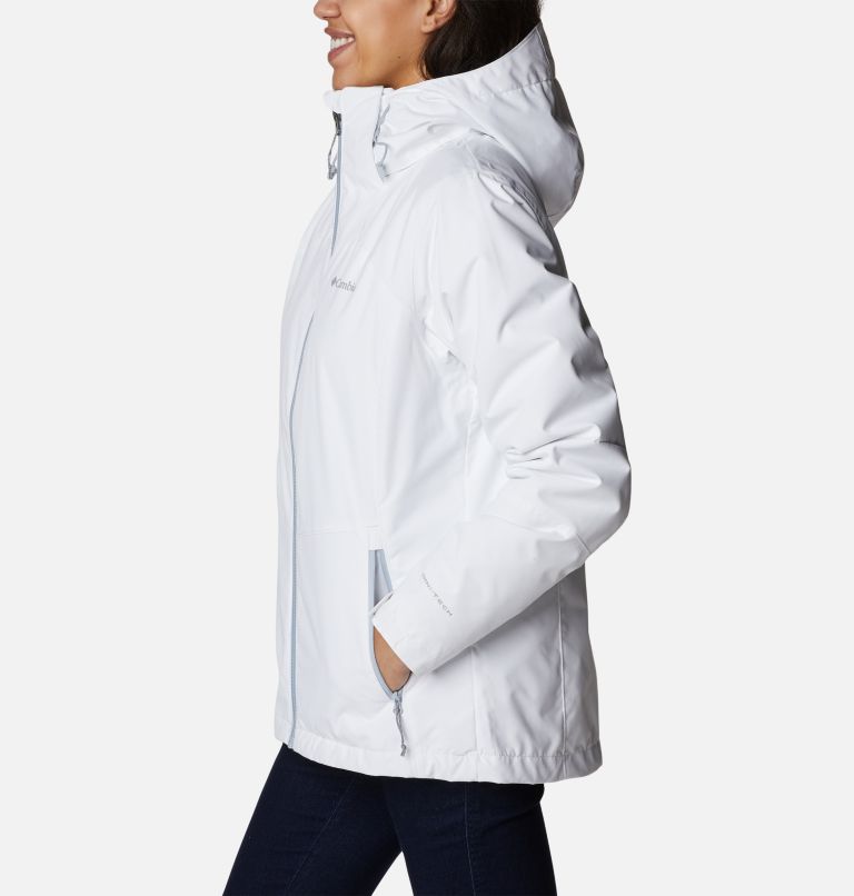 White deals columbia jacket